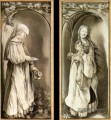St Elizabeth et une sainte femme à la paume Renaissance Matthias Grunewald